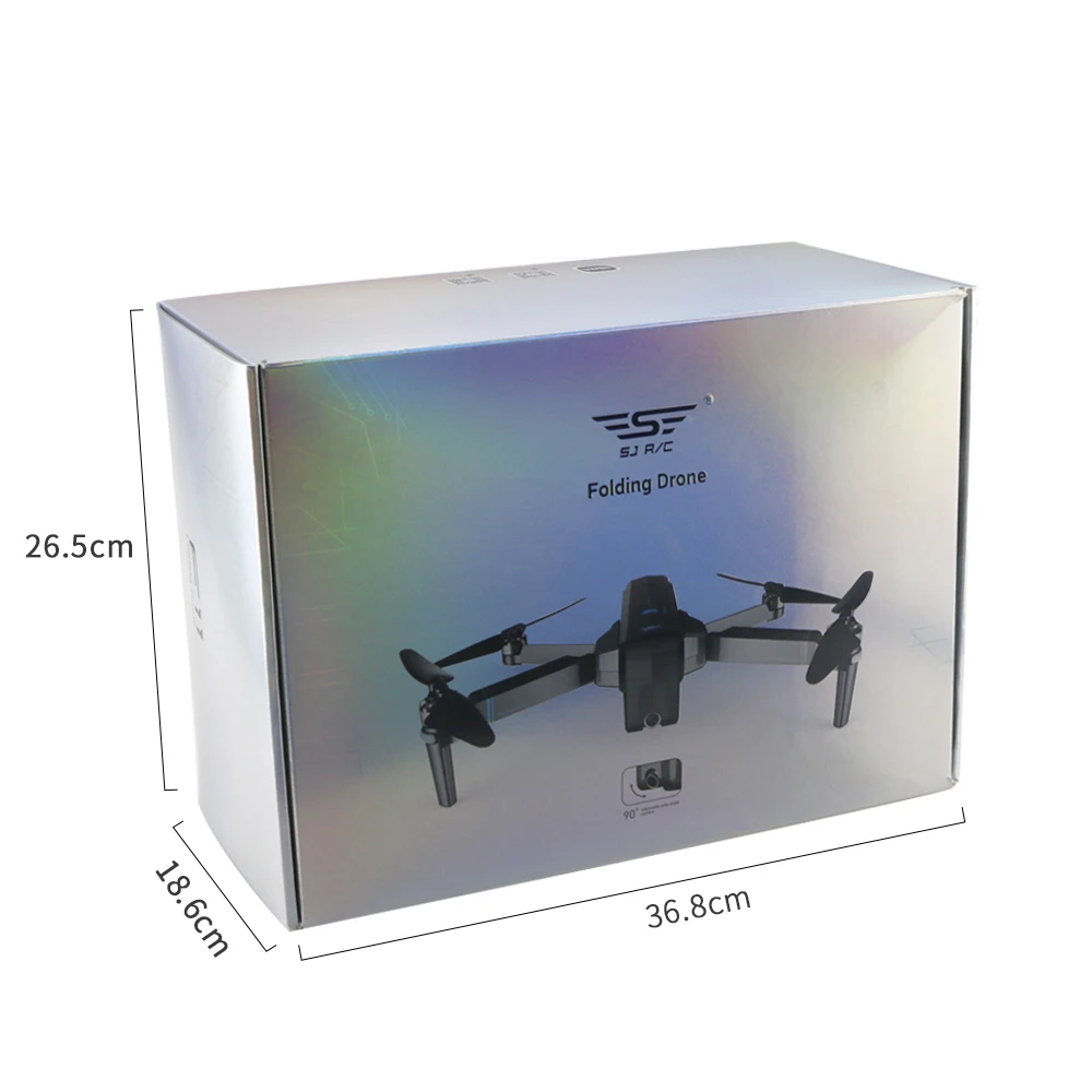 SJRC F11 Дрон на ру с GPS Камера HD1080P Wi Fi FPV Quadcopter селфи складной безщеточный