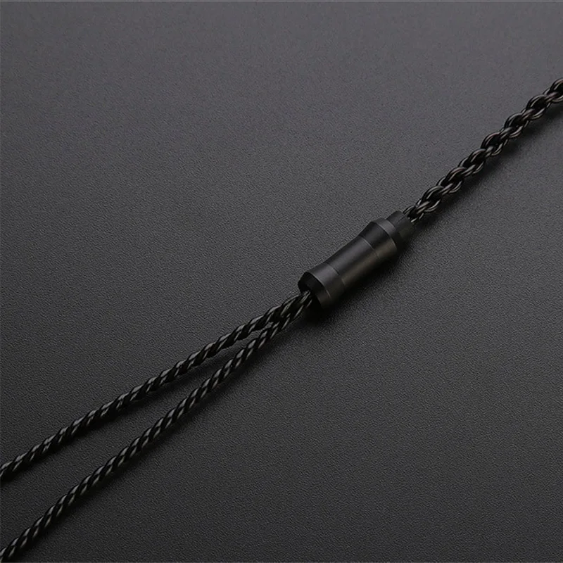 Оригинальный черный запасной кабель TRN A1 0 75/0 78 мм 2Pin 3 5 для наушников