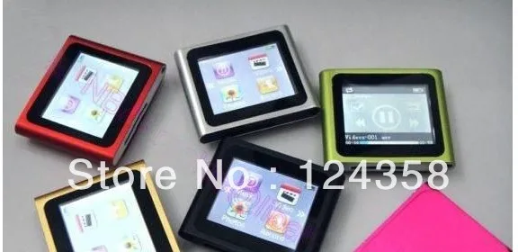DHL Free shipping new mp3 player 16GB 1.5 inch screen With FM TEXT reader Audio recorder 50pcs/lot | Электроника