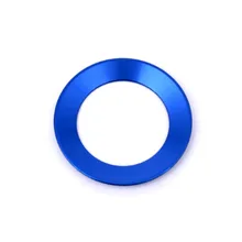 Руль эмблема кольцо орнамент-синий