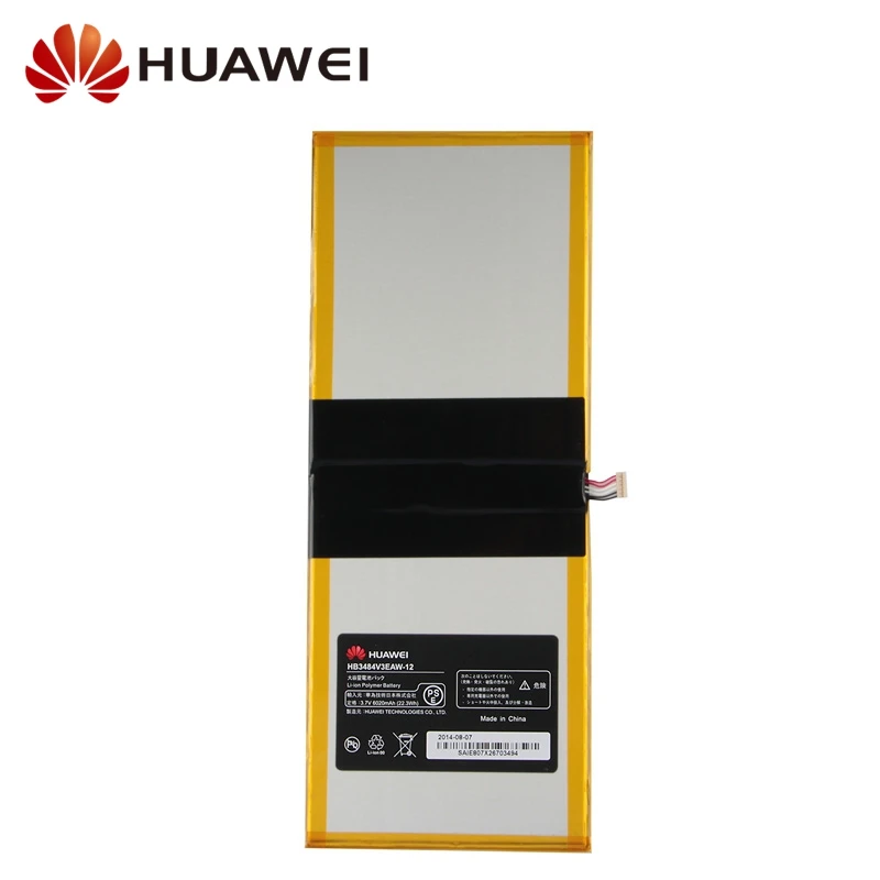 Оригинальная сменная батарея для Huawei телефон MediaPad 10 звеньевая версия HB3484V3EAW 12 231w