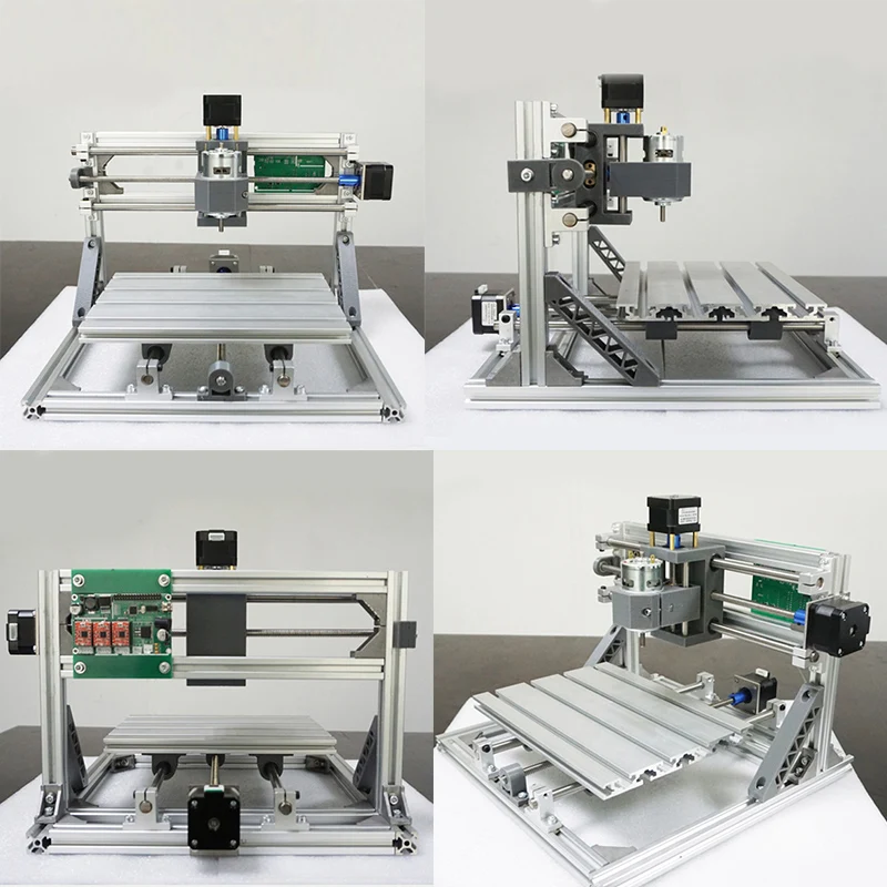 CNC 2418+ 2500 МВт лазерный GRBL контроль Diy лазерная гравировка ER11 станок с ЧПУ, 3 оси pcb фрезерный станок, деревянный маршрутизатор+ 2,5 Вт лазер