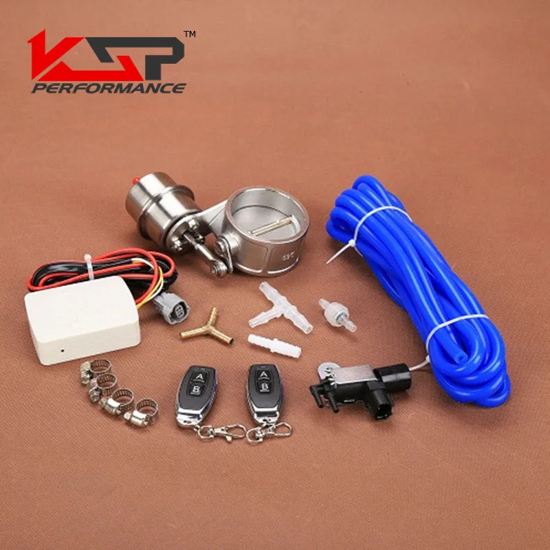 Kingsun 2'' 51mm Stainless Vacuum Exhaust Cutout Control Valve Kit With
