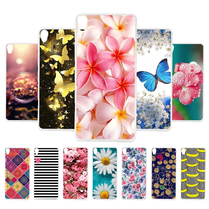 

Vanveet Soft Silicone Case For Sony E5 Case Coque For Sony Xperia E5 F3311 F3313 Cover Painted Case Back Capa Fundas Housing Bag