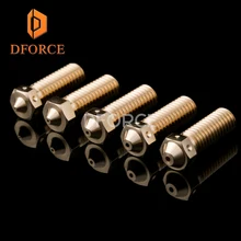 DFORCE Top quality V6 volcano Nozzle for 3D printers hotend 5pcs/lot volcano upgrade kit for E3D volcano hotend