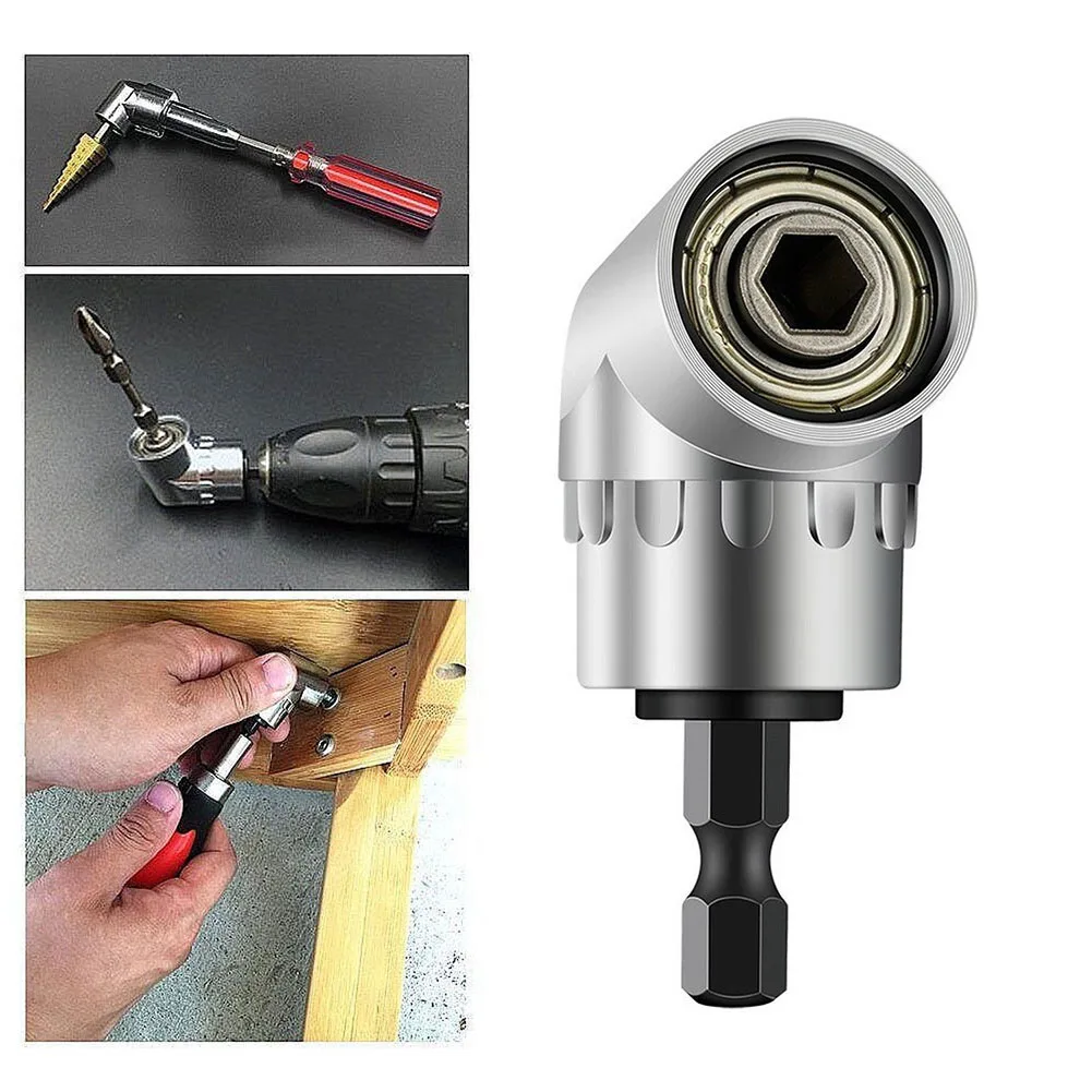 

Right Angle Drilling Corner Screwdriver Holder Drill Bit 105 Degree Extension Shank TN88