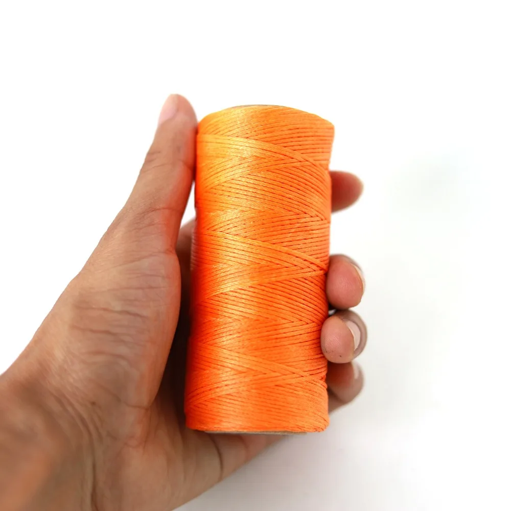 waxed thread 1.0mm orange 3
