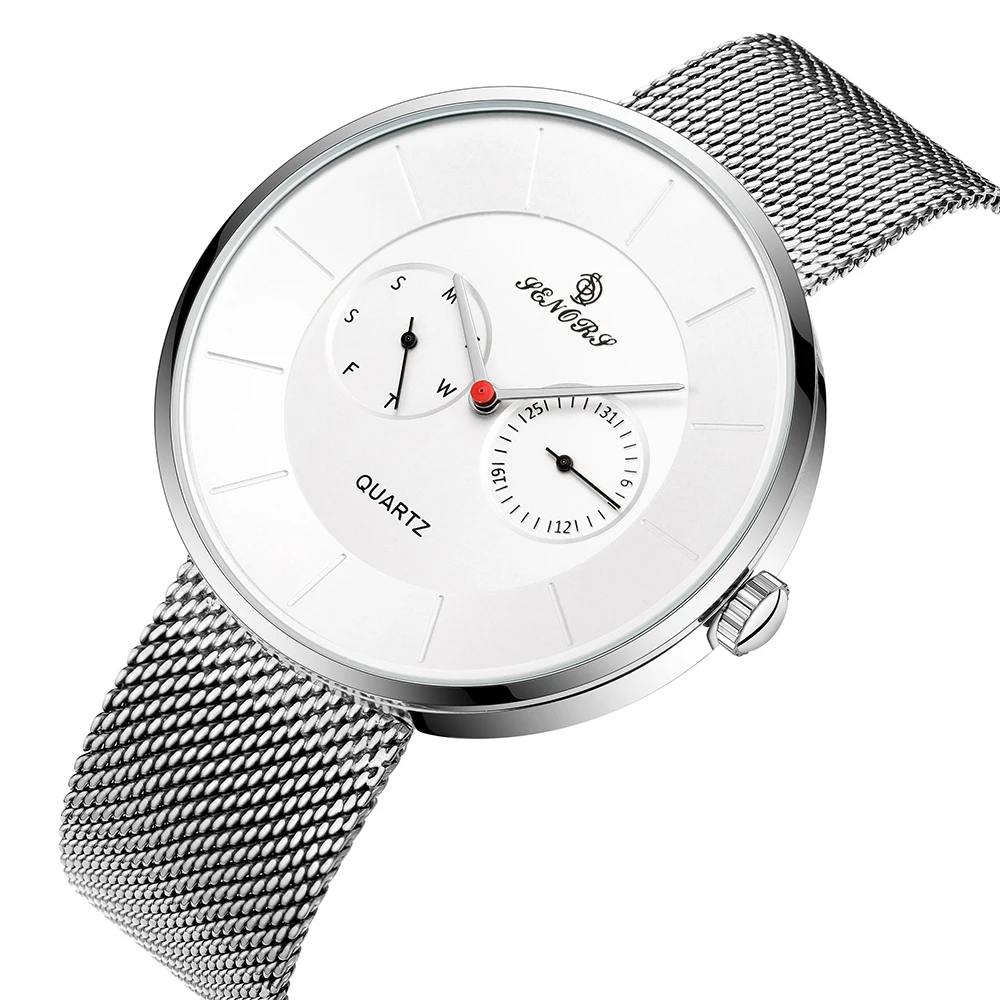  Men Watch Waterproof Date Calendar Analogue Wristwatches Mens Business Casual Quartz Watches For  men watch in sport watches