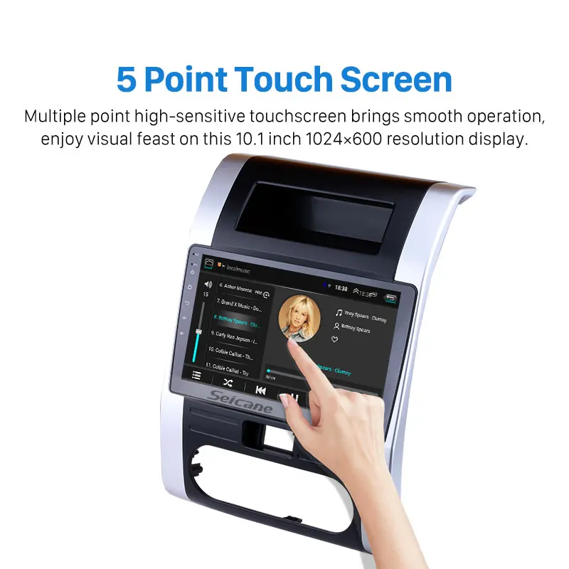 Продажа Seicane 10,1 Android 8,1 2Din четырехъядерный автомобильный Радио gps мультимедийный плеер головное устройство для 2008 2009 2012 NISSAN X TRAIL Dongfeng MX6