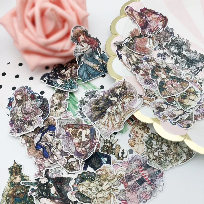 31 piezas Gothic etiqueta engomada de planificador Scrapbooking DIY handbookDry adhesivo 31 piezas Gothic etiqueta engomada de planificador Scrapbooking DIY handbookDry adhesivo