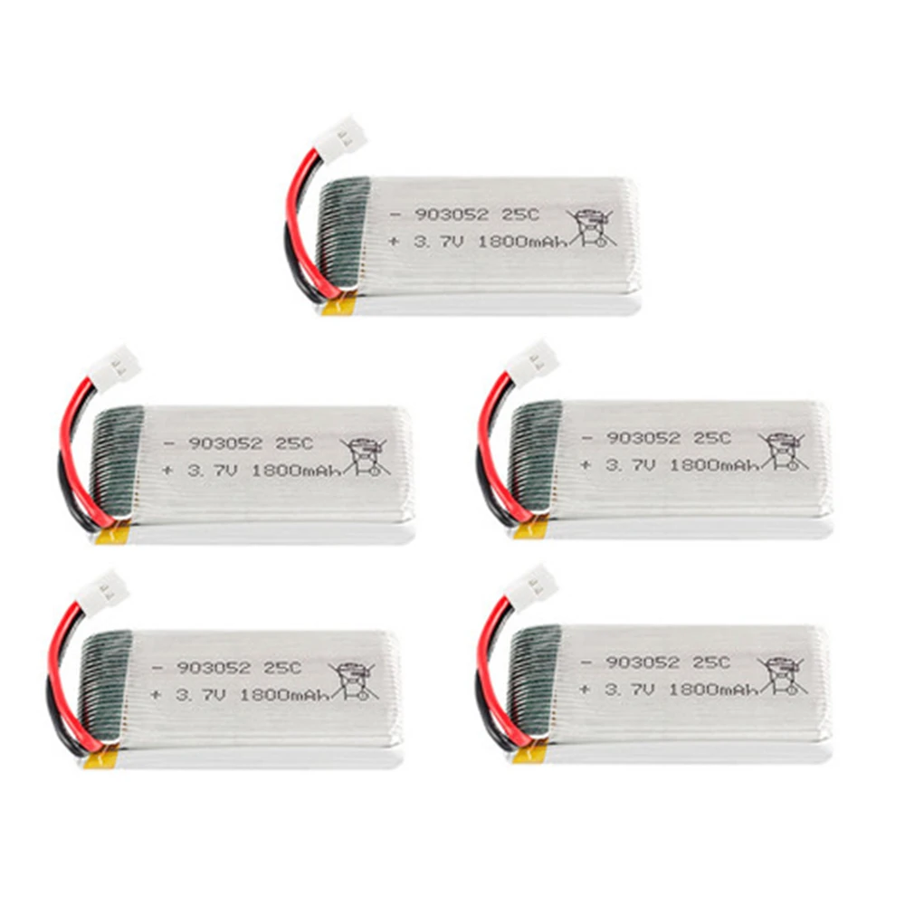 

3.7v 1800mAh lipo Battery for KY601S SYMA X5 X5S X5C X5SC X5SH X5SW M18 H5P HQ898 H11D H11C battery 903052