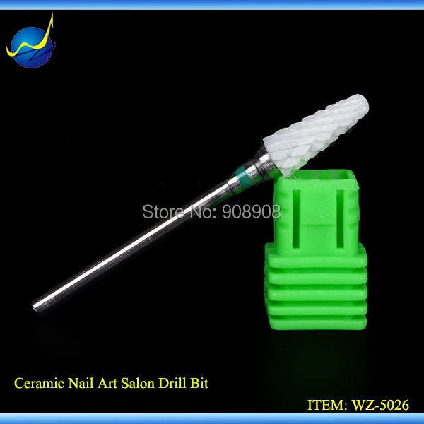 

Nail Drill Bit Mediumtoothing Zirconia Ceramic Foot Callus Bit Nail Salon Art Electric Manicure Pedicure Micromotor Care Tools