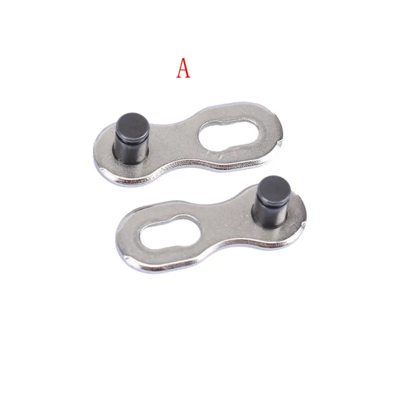 1Pair Stainless Steel Portable Bicycle Chain Master Link Joint Connector Quick Clip Suitable for 678910 Speed Chains #2g30 (5)