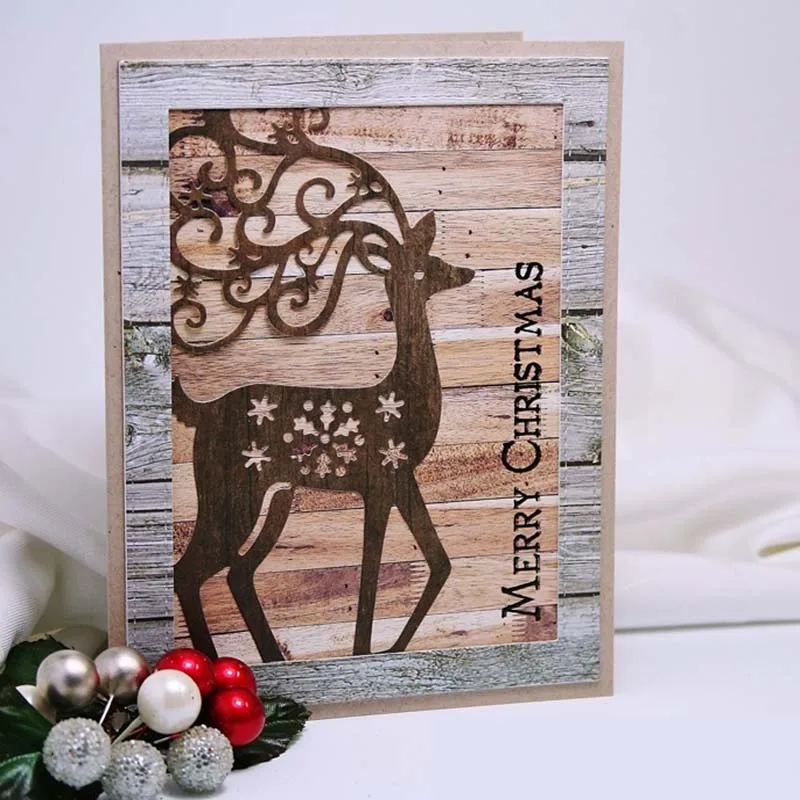 

Eastshape Deer With Nice Antlers Edge Metal Cutting Dies 2019 New Dies Scrapbooking for Craft Dies for Cards Making Diecuts