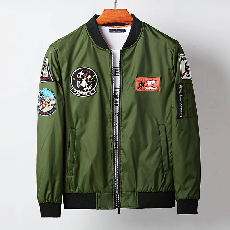 Military Tactical Bomber Jacket for Men Hip Hop Fashion Streetwear Bomb Baseball Jackets Mens Army Green Black Blue Coat Male Military Tactical Bomber Jacket for Men Hip Hop Fashion Streetwear Bomb Baseball Jackets Mens Army Green Black Blue Coat Male
