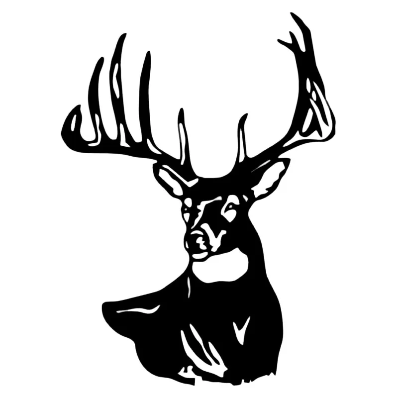 11 2 15 2CM Deer Buck Skull Head Hunting Car Styling Creative Car Sticker Vinyl Decal