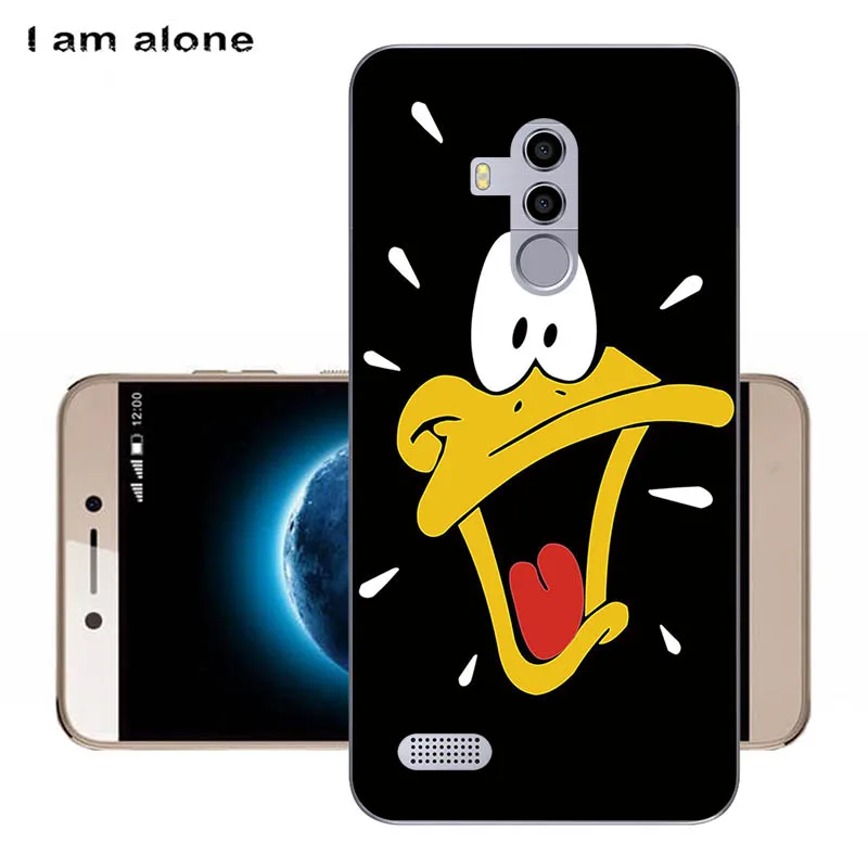 Чехол для телефона I am alone для Leagoo T8s 5,5 дюйма, мягкий ТПУ мобильный Модный чехол с мультяшным принтом для Leagoo T8s, сумки - Цвет: Solf TPU AA29