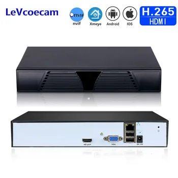 

H.265 Security Network Video Recorder 16CH 5MP 8CH 4MP Security NVR For H.265/264 IP Camera Onvif Smart phone PC remote access
