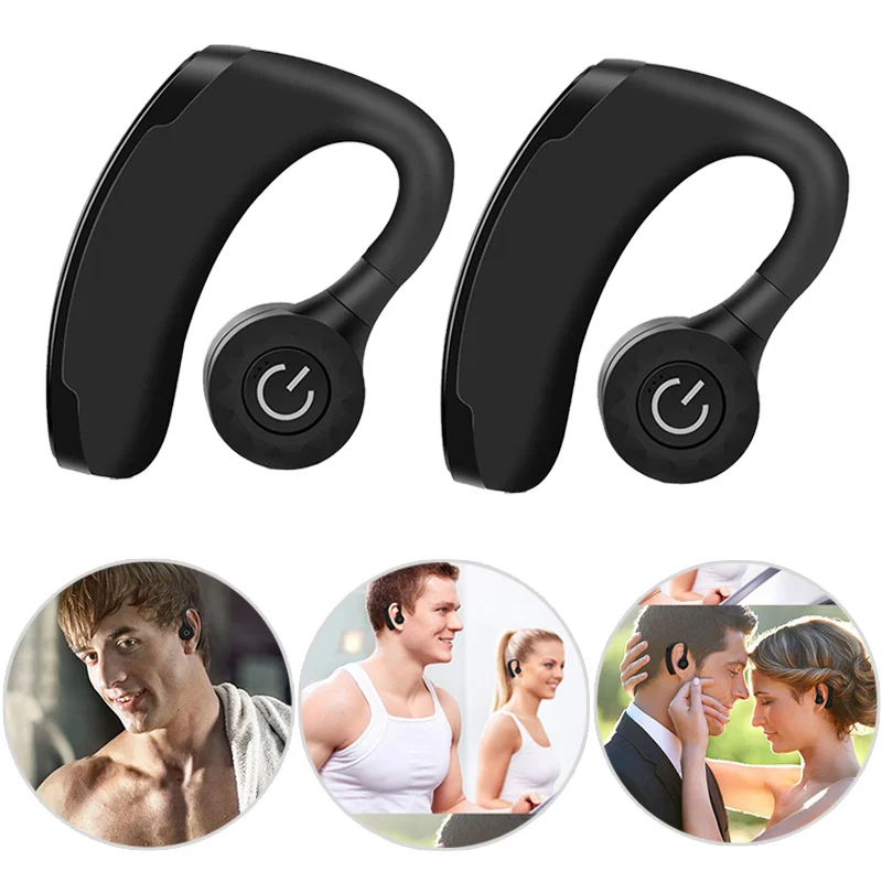 Sports Bluetooth Earphones In ear Wireless Handfree Headset Driving