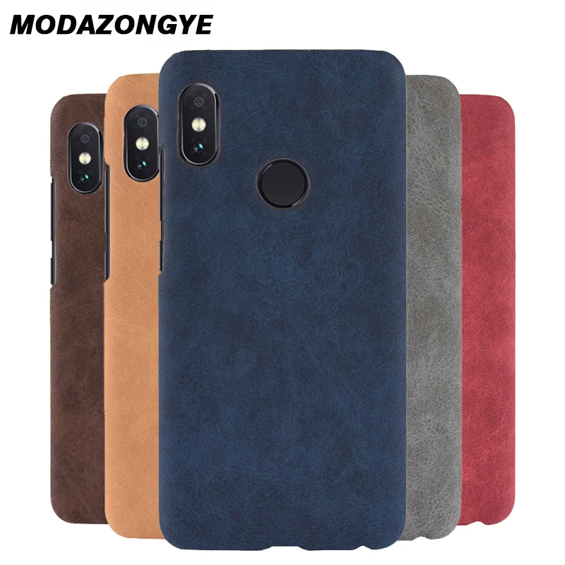 Xiaomi Redmi Note 5 Pro Case Note5 Hard Cover PU Leather Phone For Global Version |