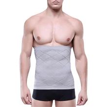Для мужчин талии для похудения живота Body Shaper Пояс Cincher грудью корсет WY2 HU5