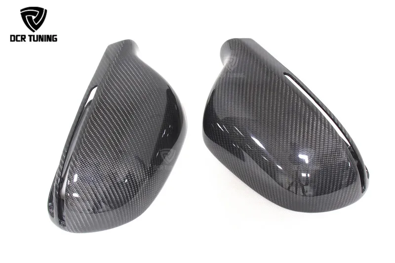 Estilo de Substituição para Audi Lateral de Fibra de Carbono a4 a5 a6 s5 s3 q3 b8 B8.5 b9 a4 s4 a5 s5 Rs5 2008 up Vista Traseira Espelho Tampas 8 Espelho e capas