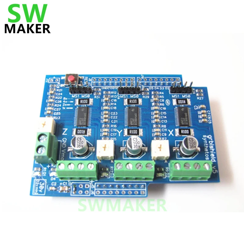 CNC DIY G-shield control board 3 stepper motor driver grblShield motion | Компьютеры и офис