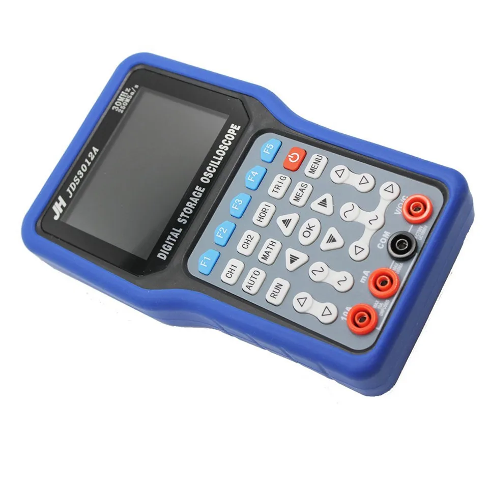 

JinHan JDS3012A Series Handheld Digital Storage Oscilloscope and Digital Multimeter, 30MHz, Single Channel,250MS/s Sample Rate