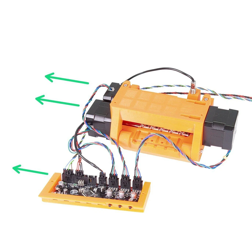 Клон Prusa i3 MK3S принтер Полный комплект с MMU2S полный комплект мульти материал 2S обновленный комплект 3D принтер DIY MK2.5/MK3/MK3S