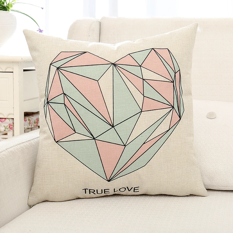 Geometric Cushion Cover Pillow Case