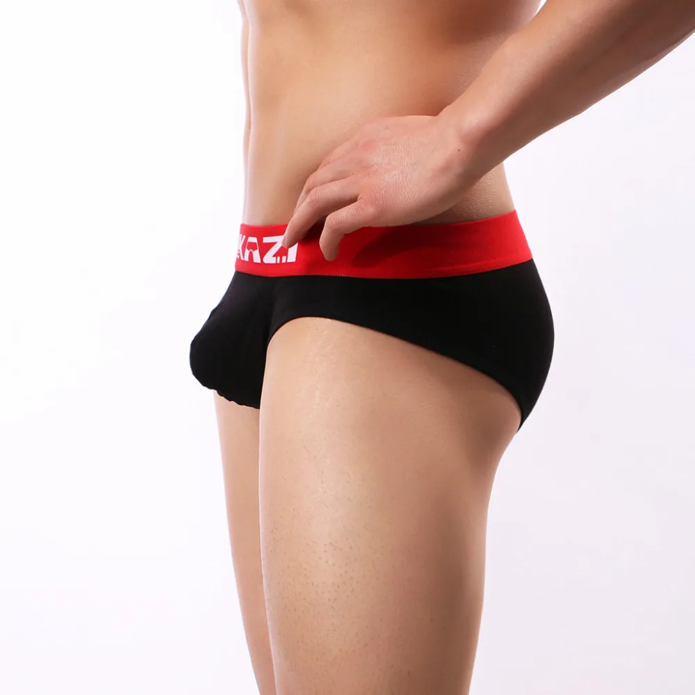 2019 Men's cotton briefs breathable swimming shorts comfortable underwear sexy briefs beach shorts briefs sexy hombre 40J10 (6)