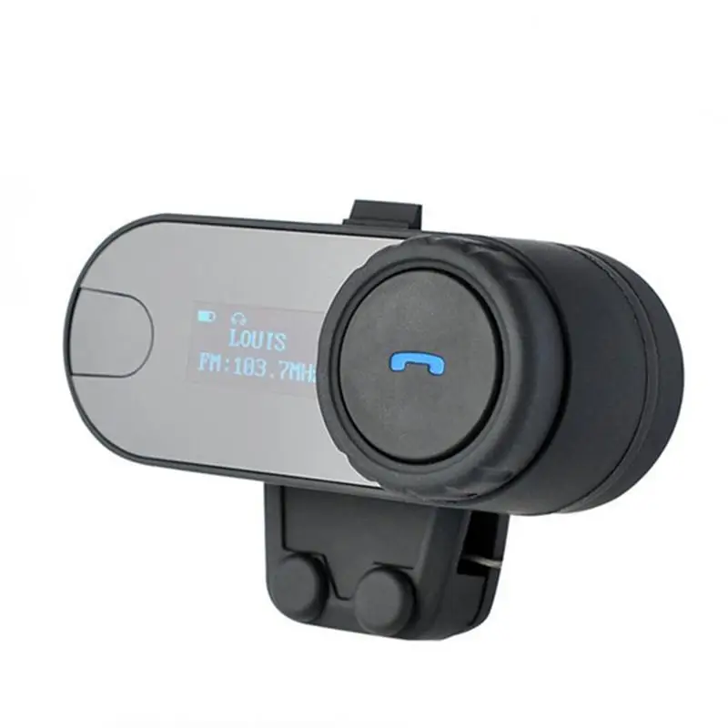 

Motorcycle Helmet Headset Bluetooth Wireless HD Multi Functional Intercom With FM FDC 02VB Headphone Earphones