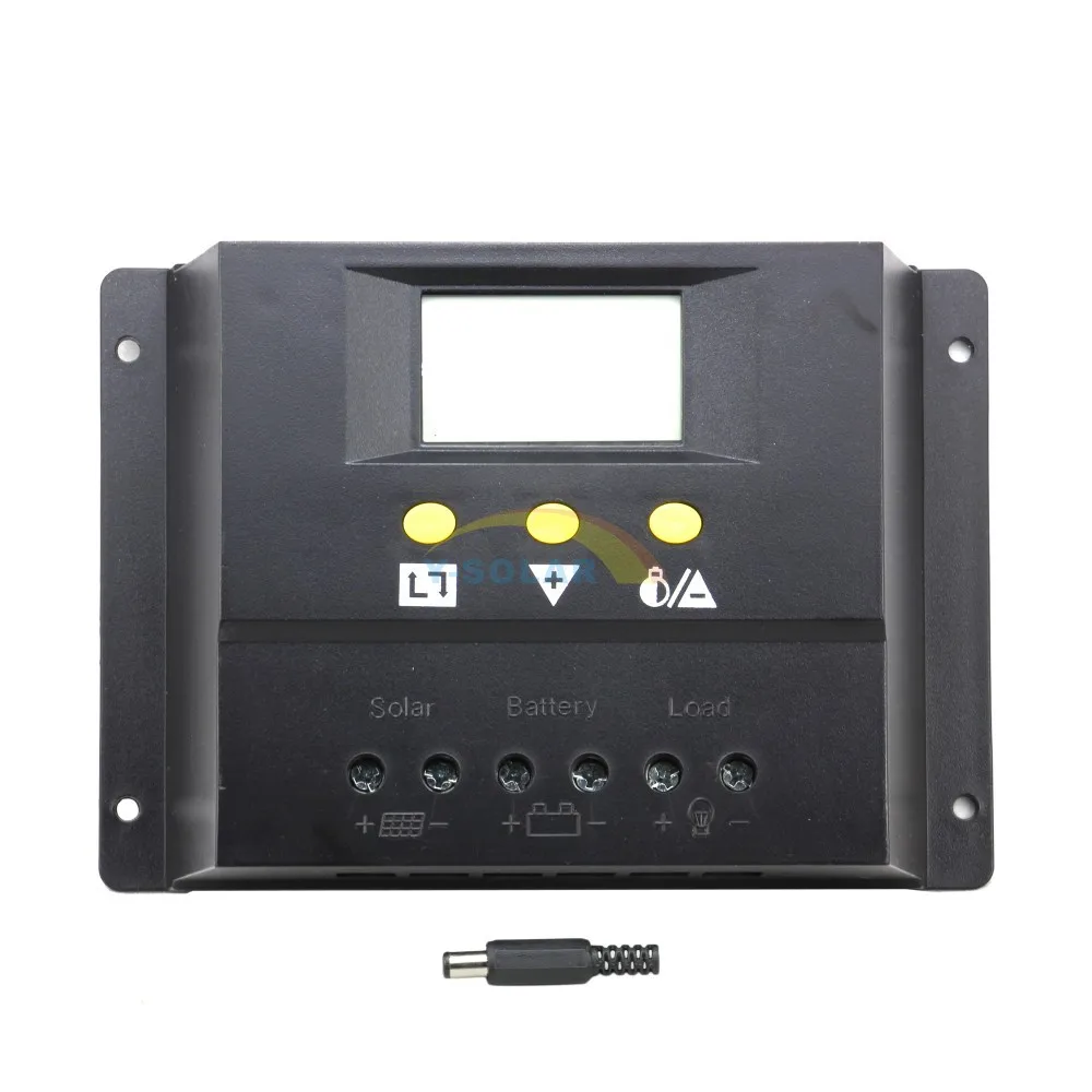 Controlador de Carga da Bateria do Painel Solar pv Sistema Casa Uso Interno Novo 80a 12 v 24 3 Controladores solares