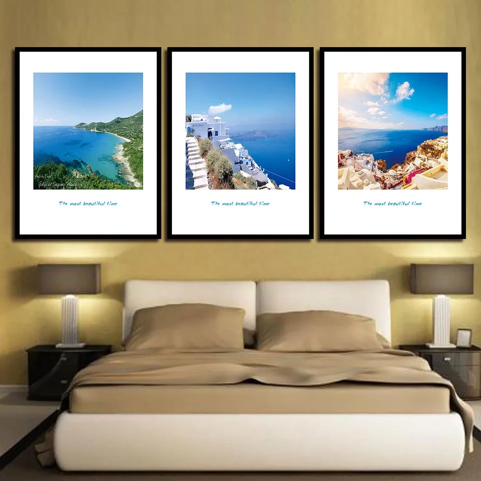 

Beautiful Time Landscape Unframed Home Decoration Nordic Simple Posters Canvas Prints Painting Wall Pictures For Living Room