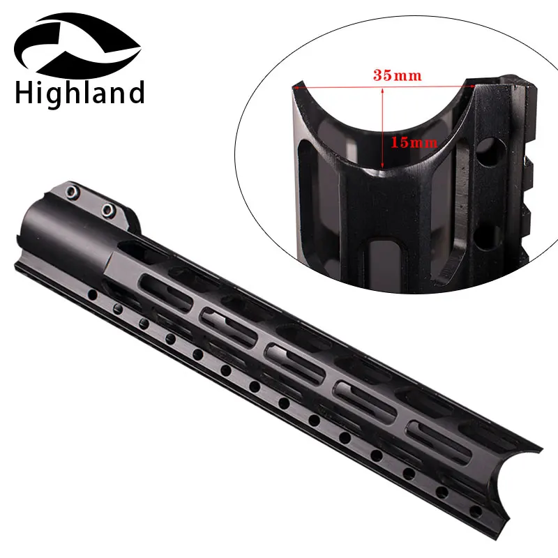 Тактический Охота AR-15 M16 M4 Handguard 12 "Сверхлегкий M-Lok Бесплатная Float Handguard Fit. 223/5,56 винтовка