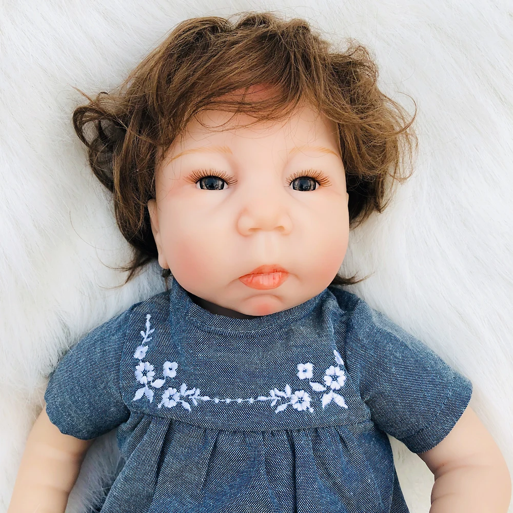Милая Кукла reborn baby girl 18 &quot46 см l. o. l силиконовая детская кукла реборн игрушки для