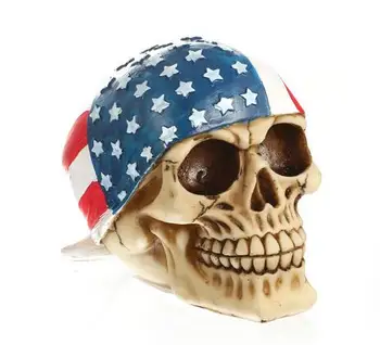 

Resin skull skull head handicraft personality setting foreign trade supply office setting gifts
