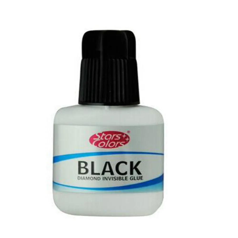 Black Diamond Invisible Eyelash Glue Low Odor No Toxic Low Stimulate Professional Dark Eyelash