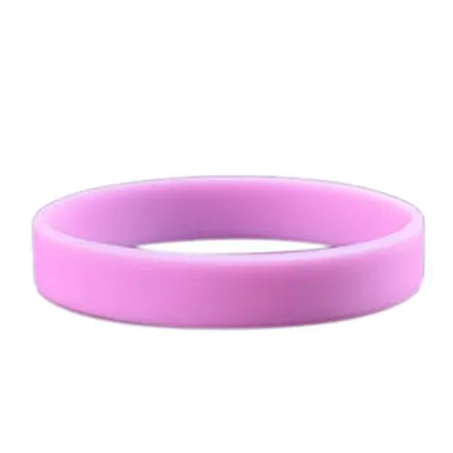 New Hot Fashion Silicone Rubber Elasticity Wristband Wrist Band Cuff
