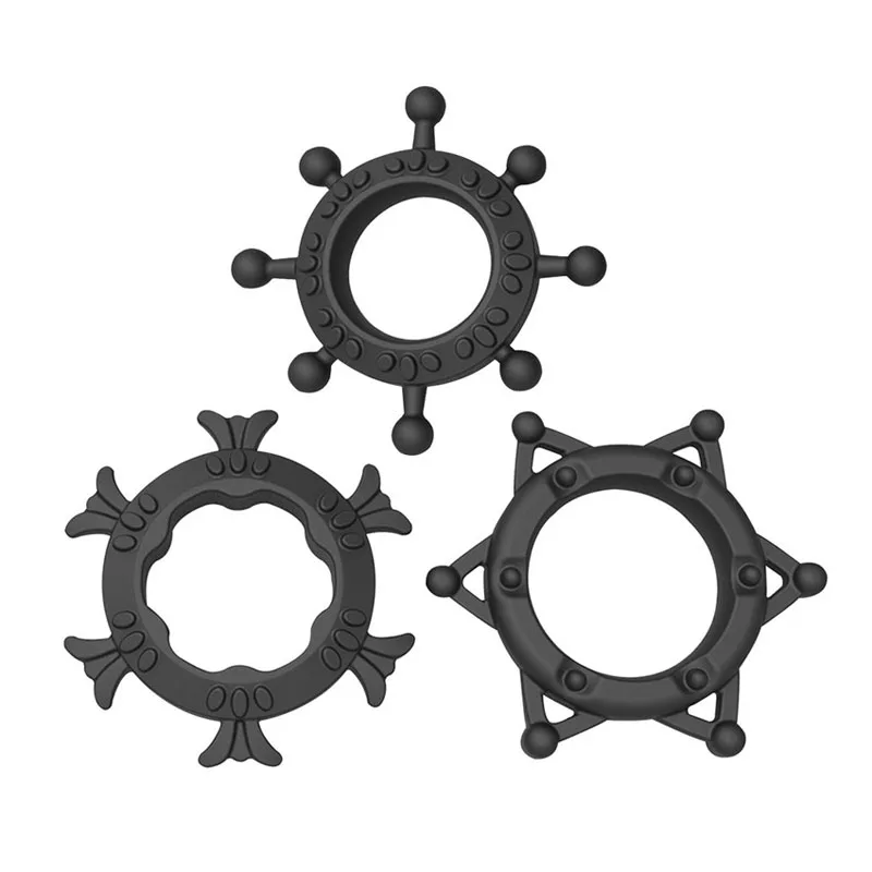 3 шт. силиконовое кольцо для пениса Задержка эякуляции сделано из медицинского