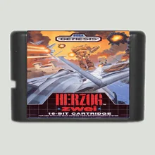 Игровая карта Herzog Zwei 16 бит MD для sega Mega Drive для Genesis