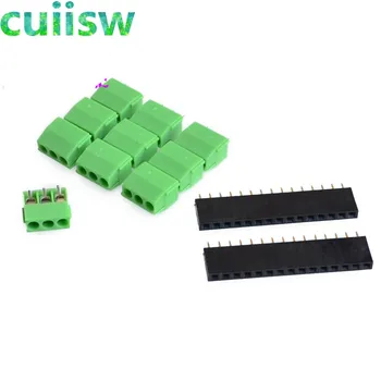 

10 pcs NANO terminals 3.0 controller terminals are used for the NANO expansion board of arduino NANO 3.0 version