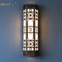 Светодиодная уличная лампа IP65 водонепроницаемая пятнистая для ворот парковый, садовый гостиничный номер Европейский стиль дизайн