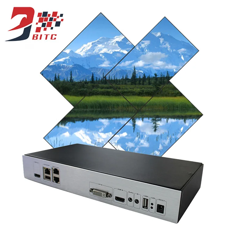 

SZBITC 45/135/225/315 degree Rotation Vertical screen Video Rotate Processor HDMI USB DVI Input For TV Monitor
