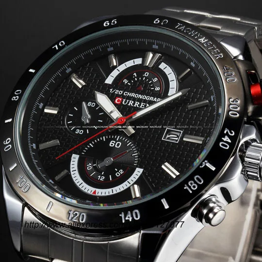 curren chronograph watch price