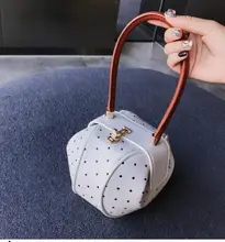 Rivet Top-handle Handbags Women PU Leather 2019 Hobos European Style Vintage Shoulder Bag Women Dumpling Shape Totes Mini Bags Rivet Top-handle Handbags Women PU Leather 2019 Hobos European Style Vintage Shoulder Bag Women Dumpling Shape Totes Mini Bags