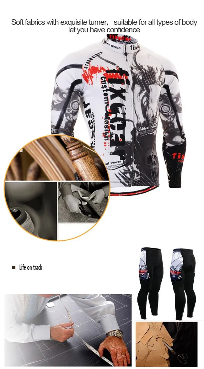 Серые тени Череп Печать с длинным рукавом велосипедная одежда Джерси Горные топы для велосипедистов Нижняя велосипедная Джерси шкуры велосипедная одежда