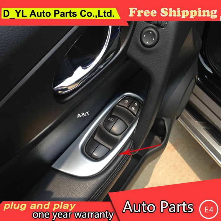 Тюнинг автомобилей для Nissan X-Trail 2014 2015 2016 ABS Chrome 4 дверные стеклянный лифт и