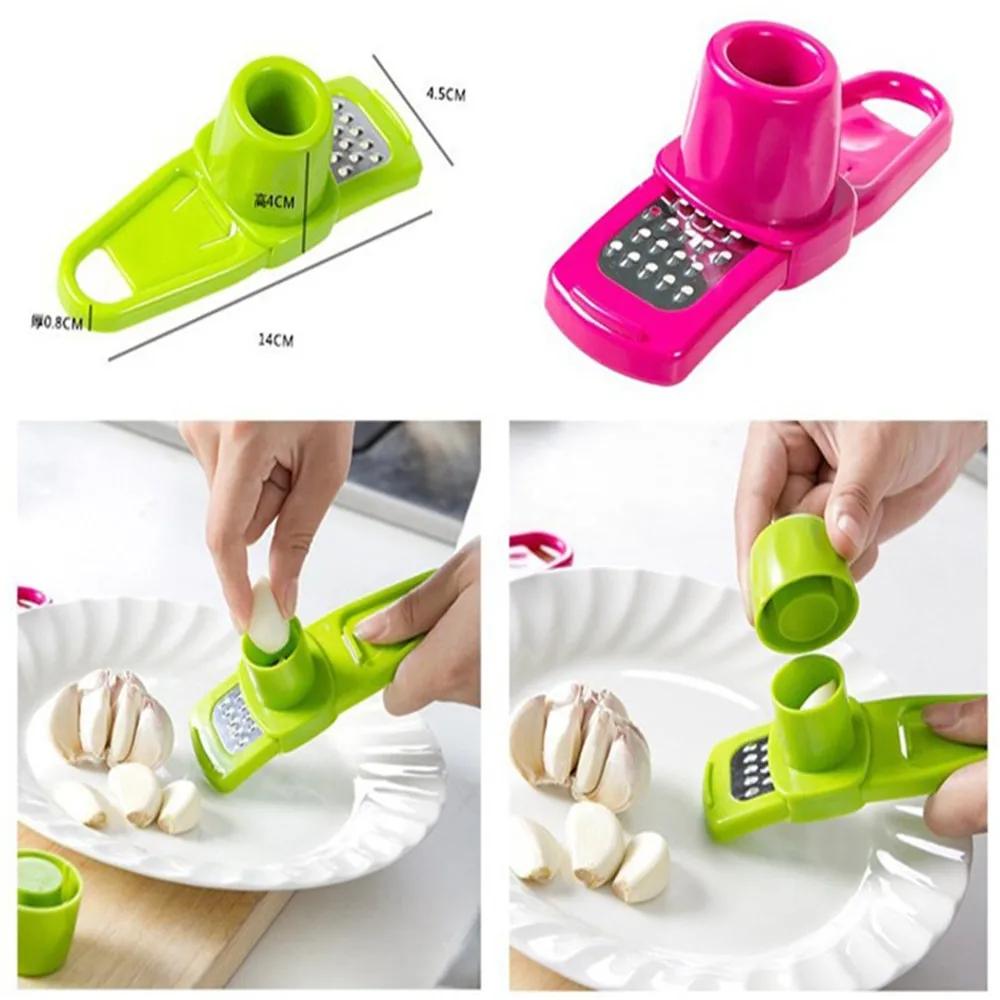 Multi Functional Ginger Garlic Grinding Grater Planer Slicer Garlic