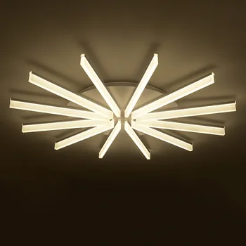 

Modern minimalist LED lamps solar living room ceiling lamp bedroom creative windmill study 6/8/10/12heads ceiling lights ZA
